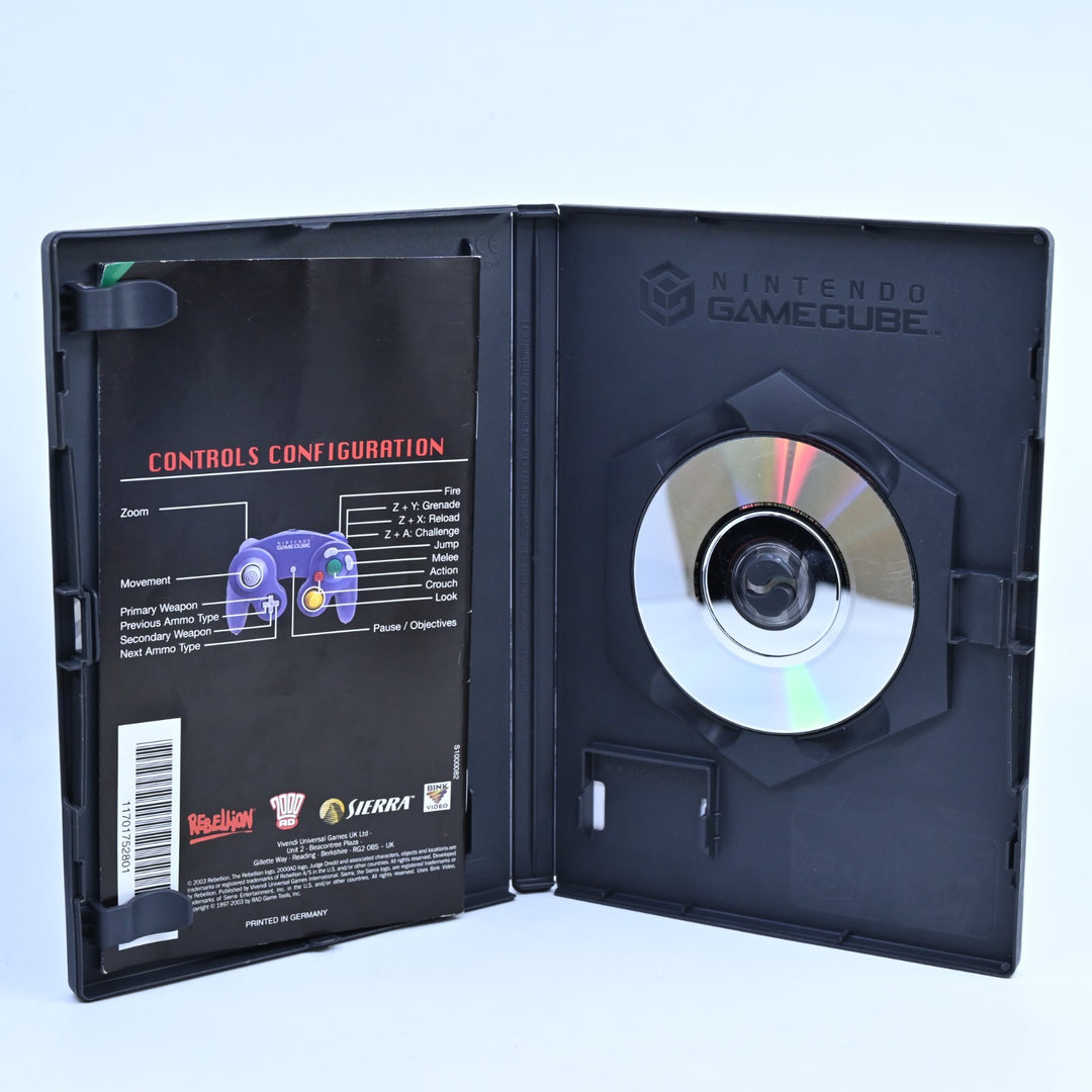 Judge Dredd: Dredd vs Death - Nintendo Gamecube Game + Manual - PAL - FREE POST!