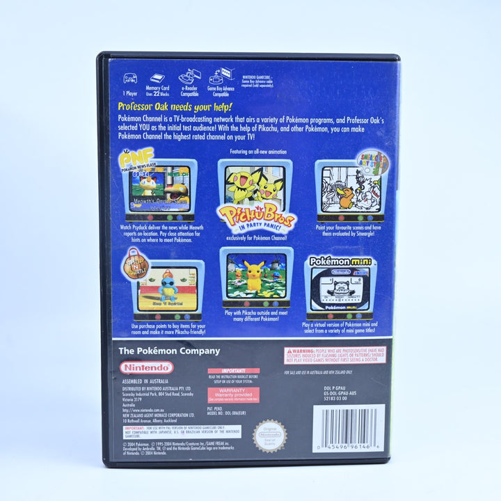 Pokemon Channel - Nintendo Gamecube Game + Manual - PAL - FREE POST!