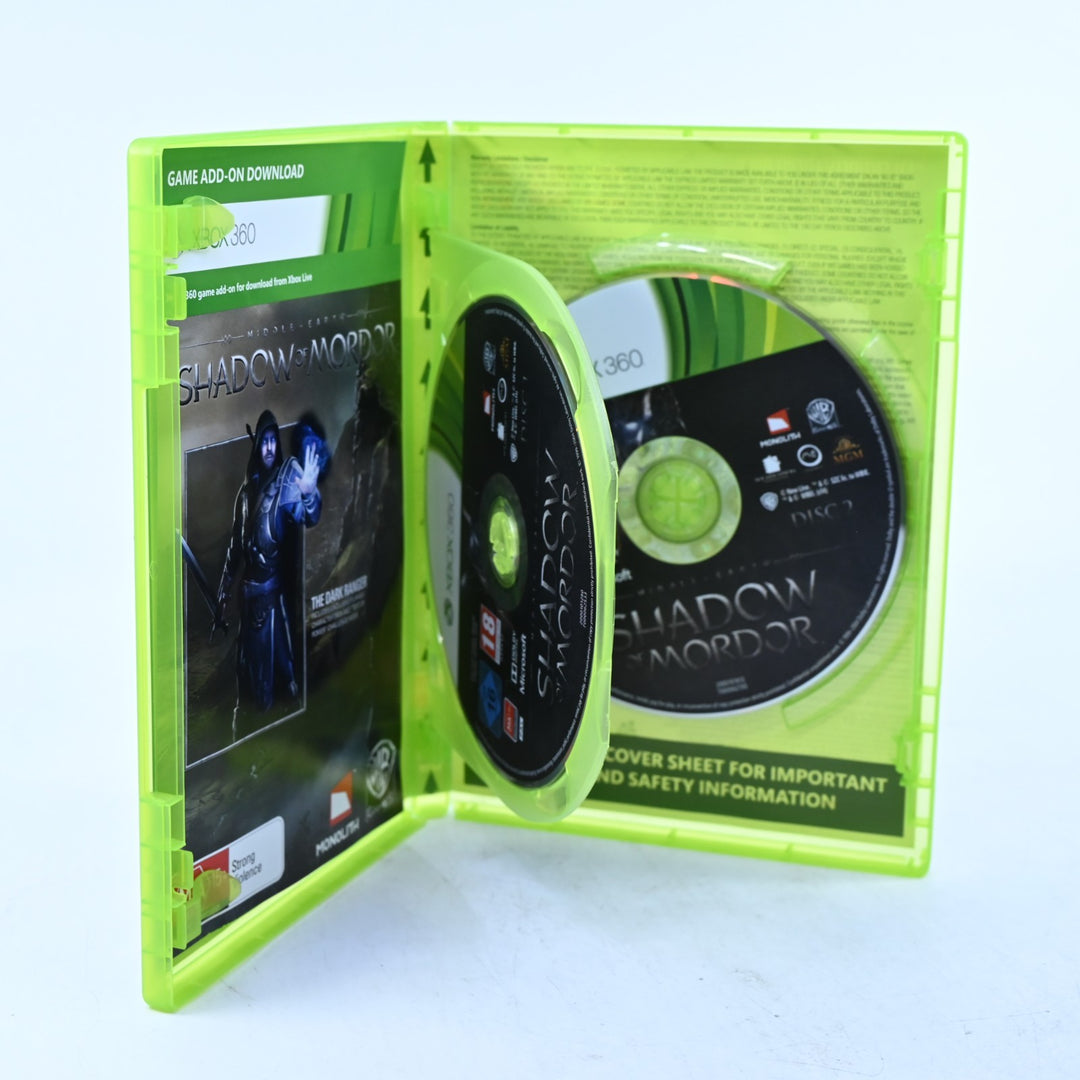 Middle-Earth: Shadow of Mordor - Xbox 360 Game + Manual - PAL - MINT DISC!