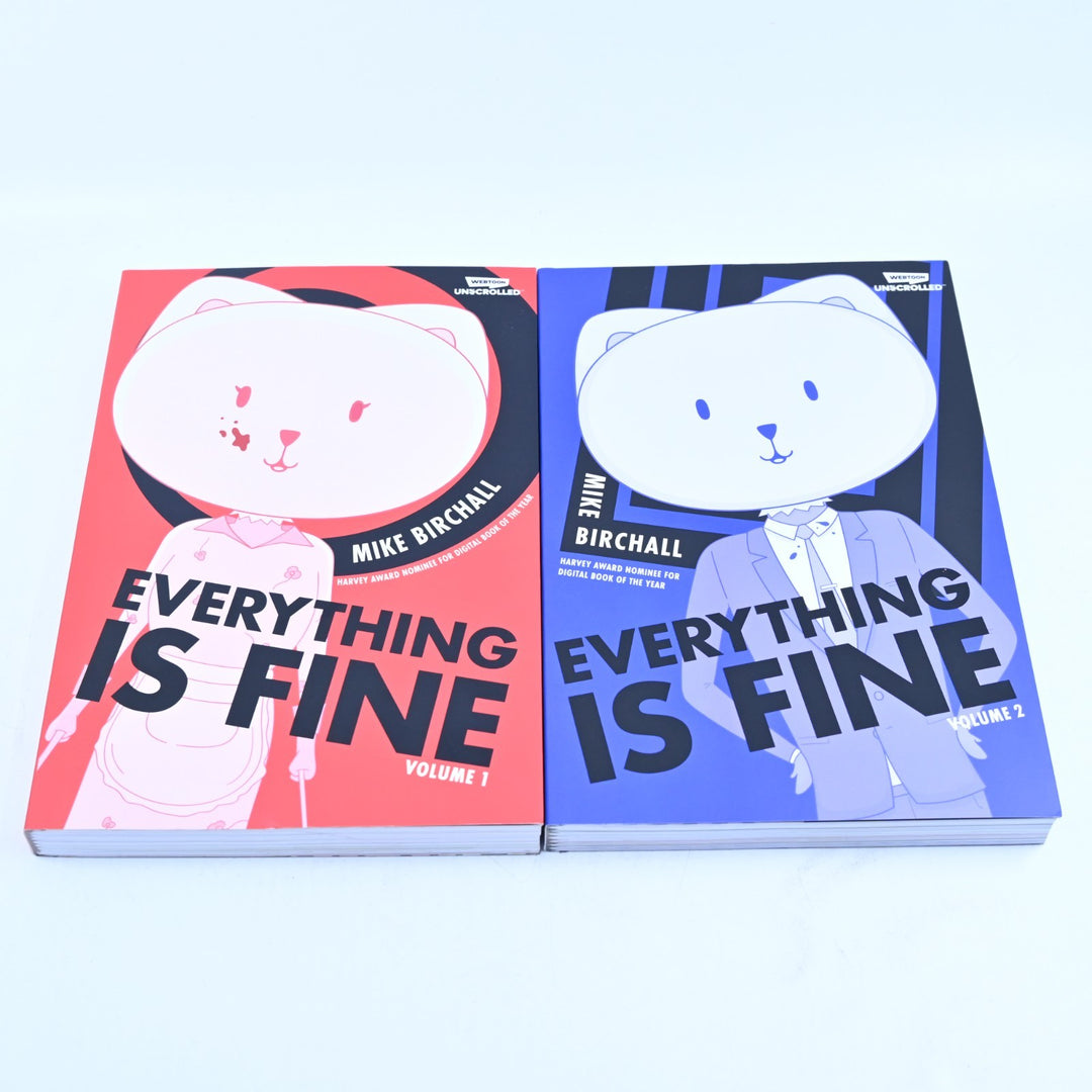 Everything is Fine - Volumes 1&2 - Webtoon Unscrolled - Mike Berchall - Comic