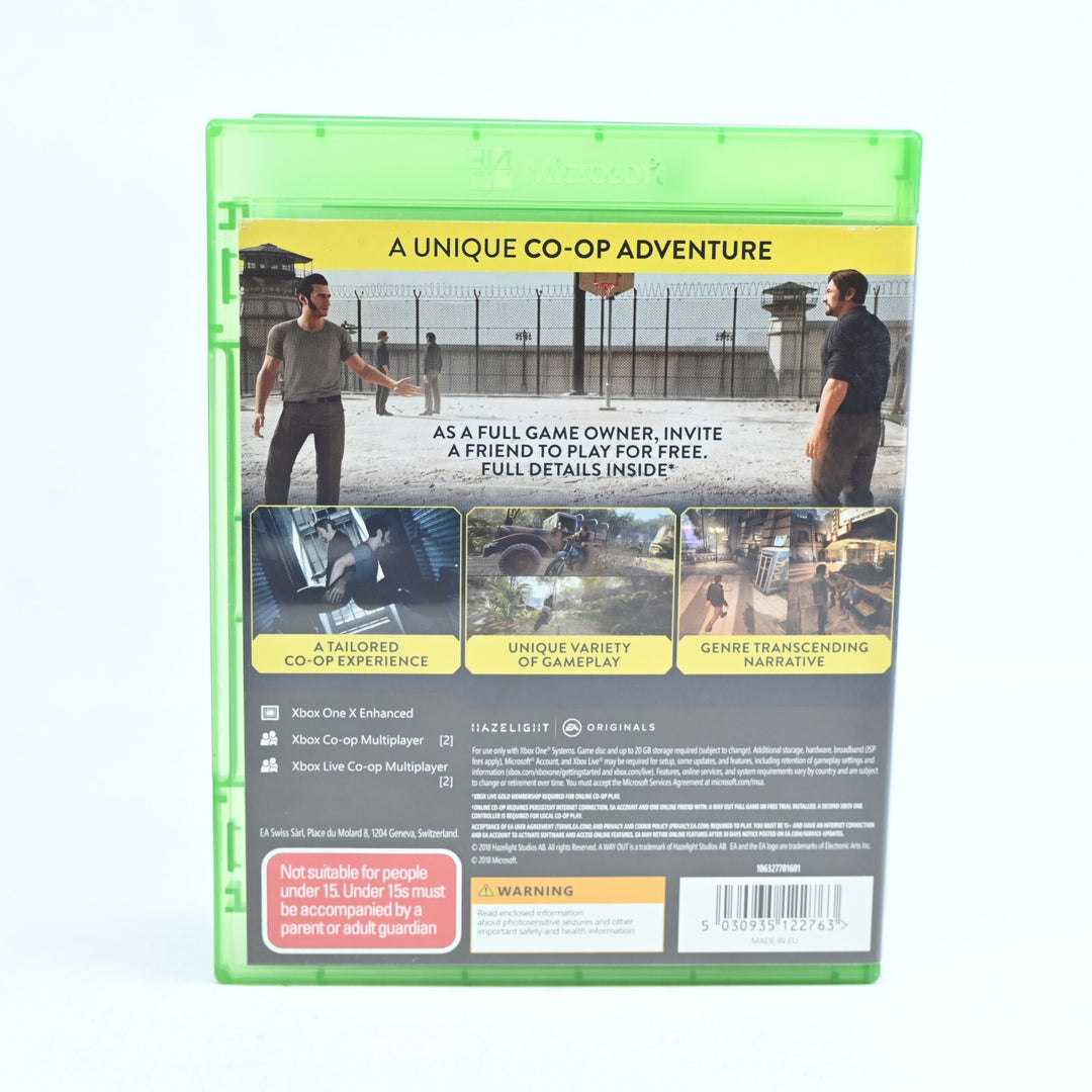 A Way Out - Xbox One Game - PAL - FREE POST!