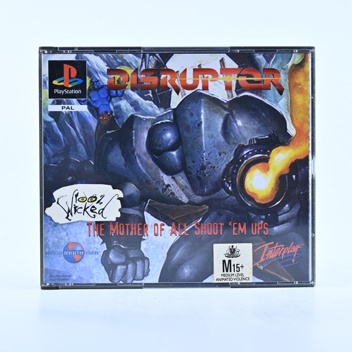 Disruptor - Sony Playstation 1 / PS1 Game + Manual - PAL