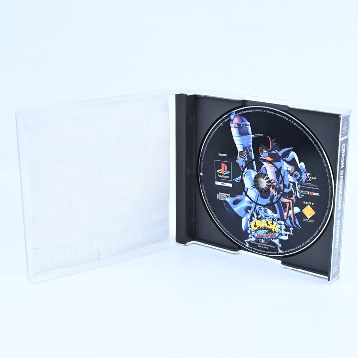 Crash Bandicoot 3: Warped - Sony Playstation 1 / PS1 Game + Manual - MINT DISC!