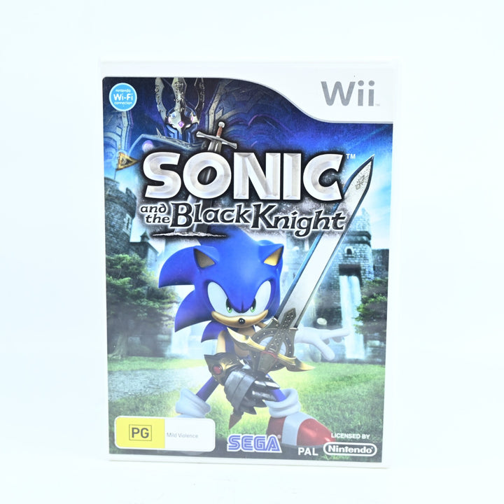 Sonic and the Black Knight - Nintendo Wii Game - No Manual - PAL - MINT DISC!