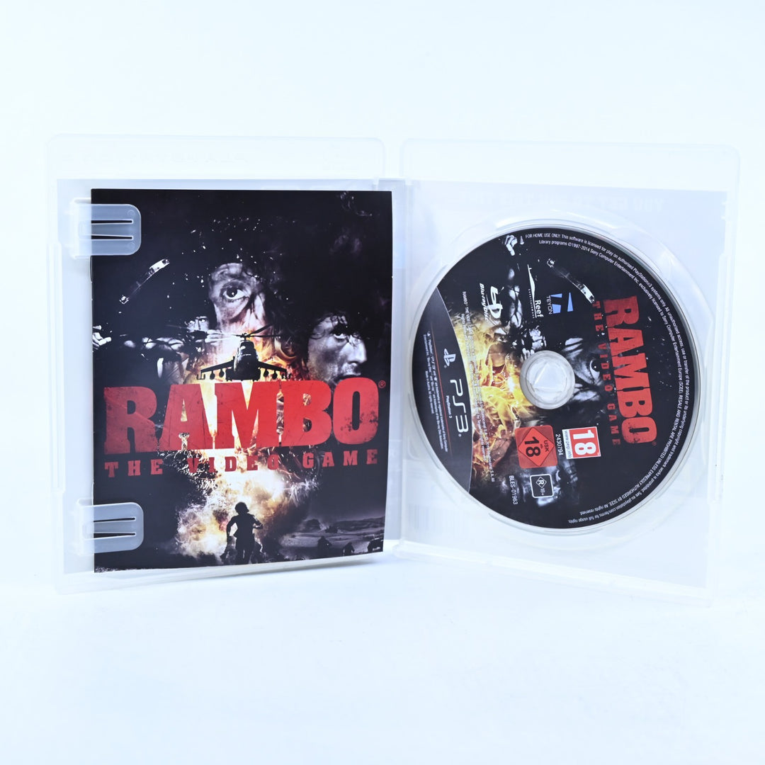 Rambo: The Video Game - Sony Playstation 3 / PS3 Game + Manual - MINT DISC!