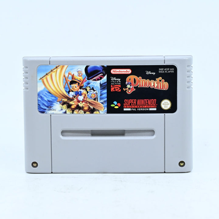 Pinocchio - Super Nintendo / SNES Boxed Game - No Manual - PAL - FREE POST!