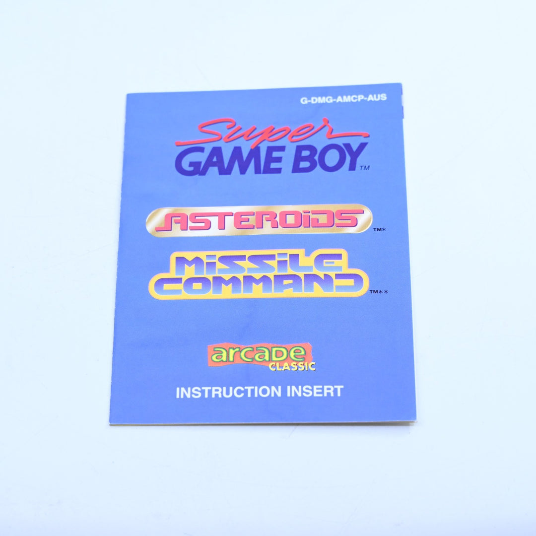 Arcade Classic No. 1 - Nintendo Gameboy Boxed Game - PAL - FREE POST!