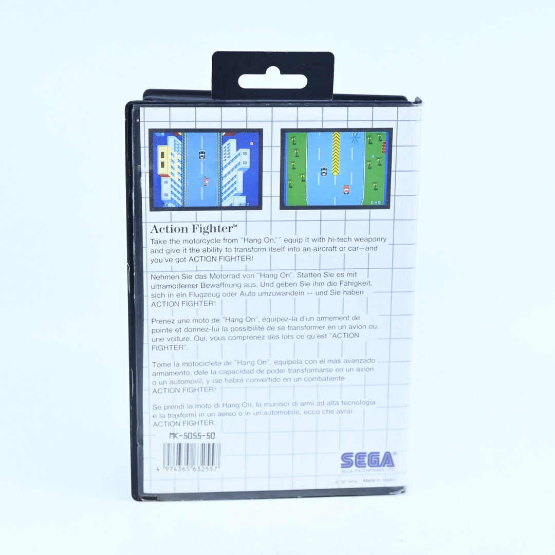 Action Fighter - Sega Master System Game + Manual - PAL - FREE POST!