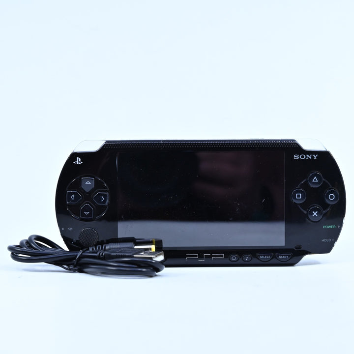 Black - Sony PSP Console - PSP-1002 - PSP-1000 - NEW BATTERY! - FREE POST!