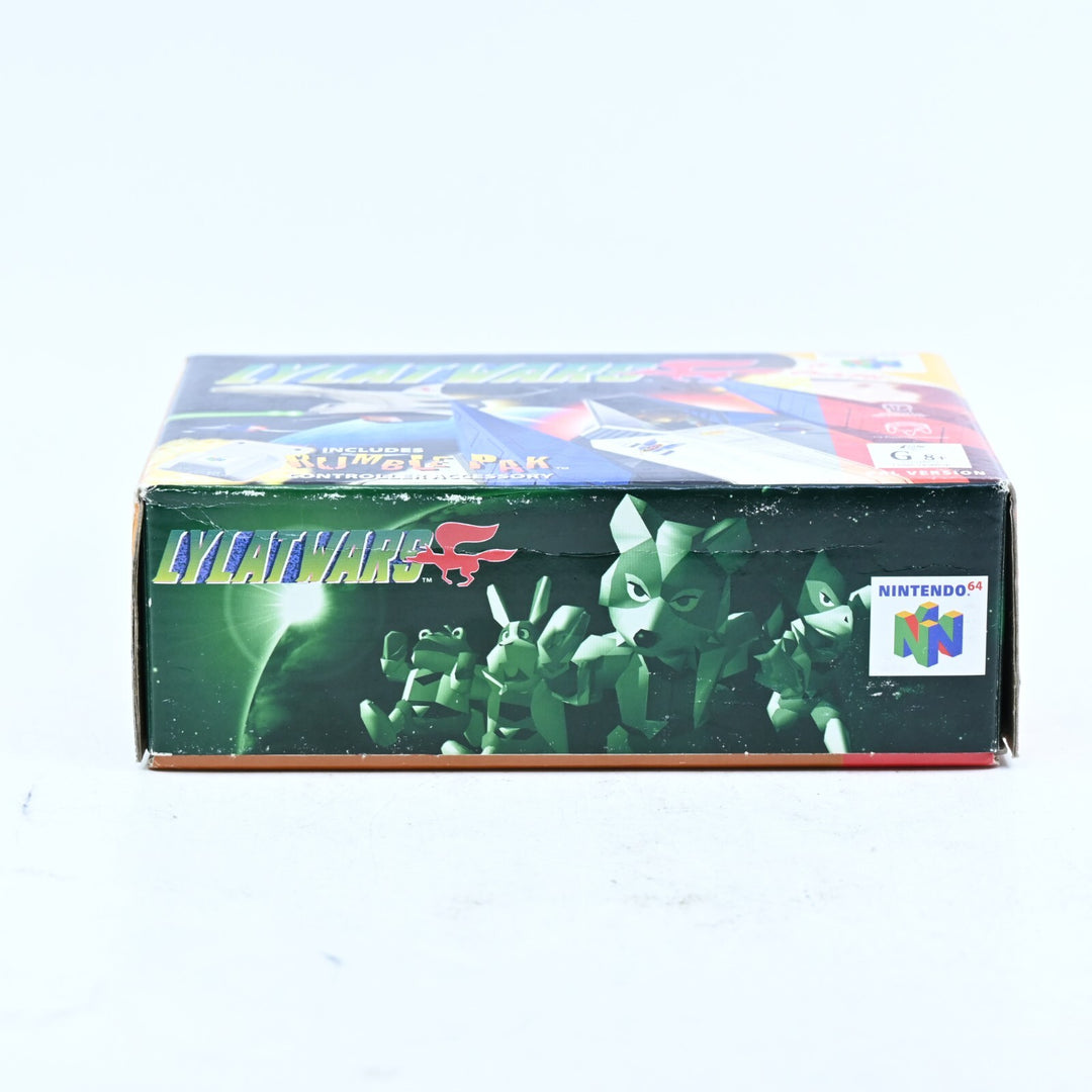 Lylat Wars - N64 / Nintendo 64 Boxed Game + Rumble Pak - PAL - FREE POST!