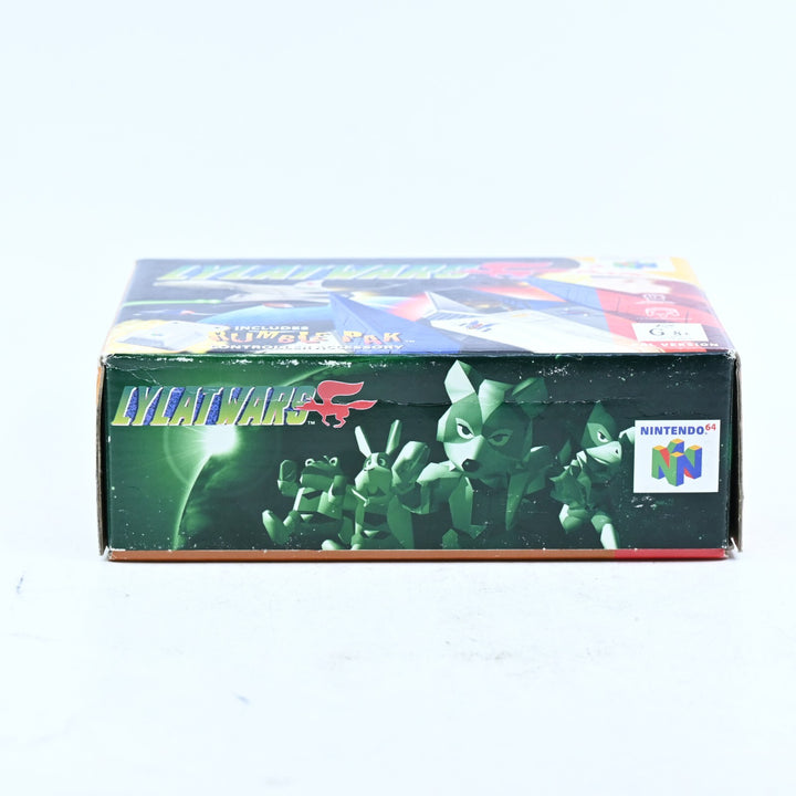 Lylat Wars - N64 / Nintendo 64 Boxed Game + Rumble Pak - PAL - FREE POST!