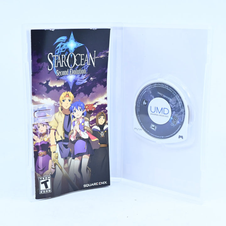 Star Ocean: Second Evolution - Sony PSP Game + Manual - FREE POST!