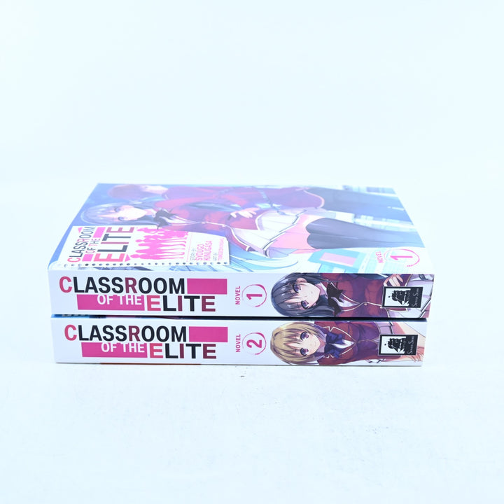Classroom of the Elite - Volume 1 &amp; 2 - Syougo Kinugasa - Light Novel