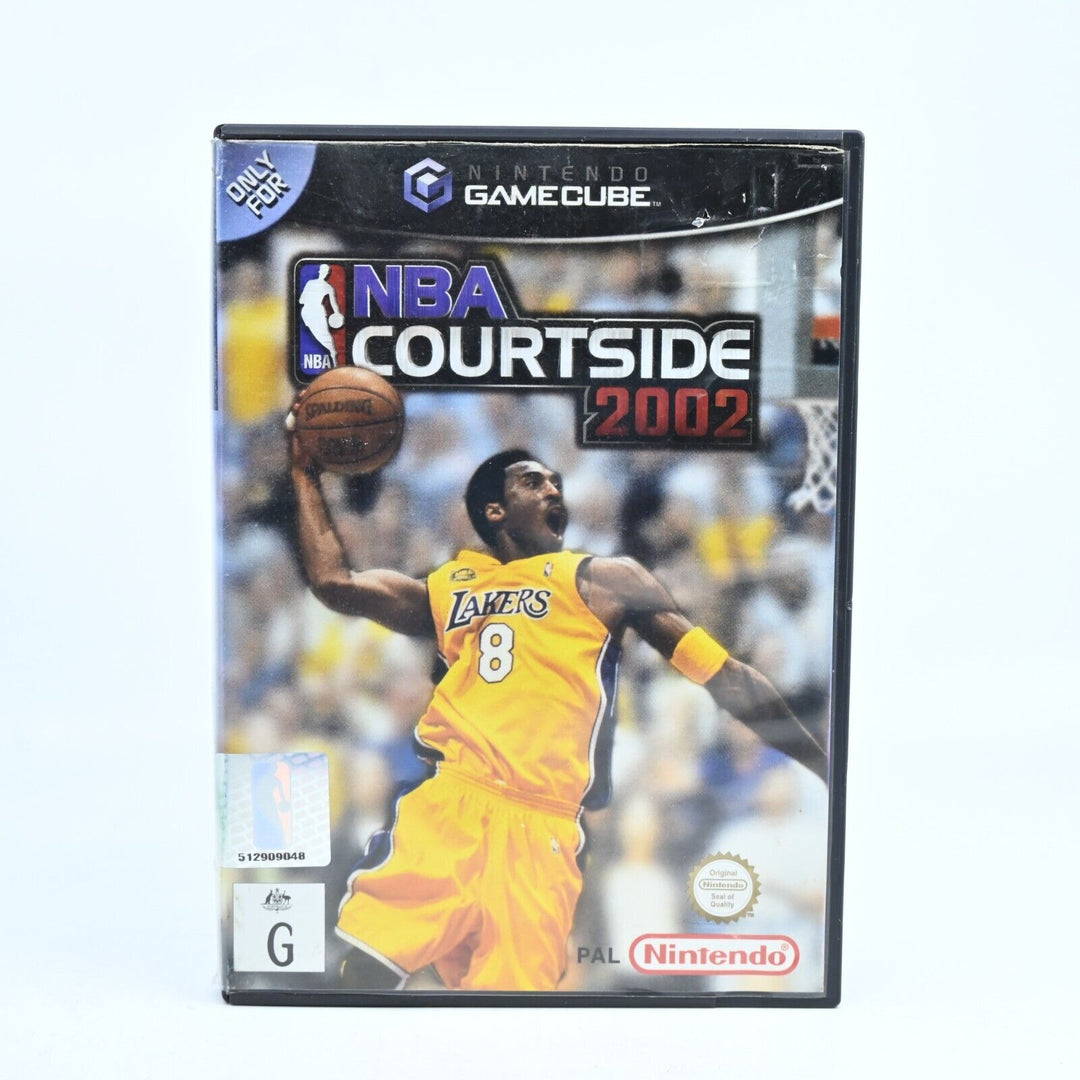 NBA Courtside 2002 - Nintendo Gamecube Game - No Manual - PAL - FREE POST!