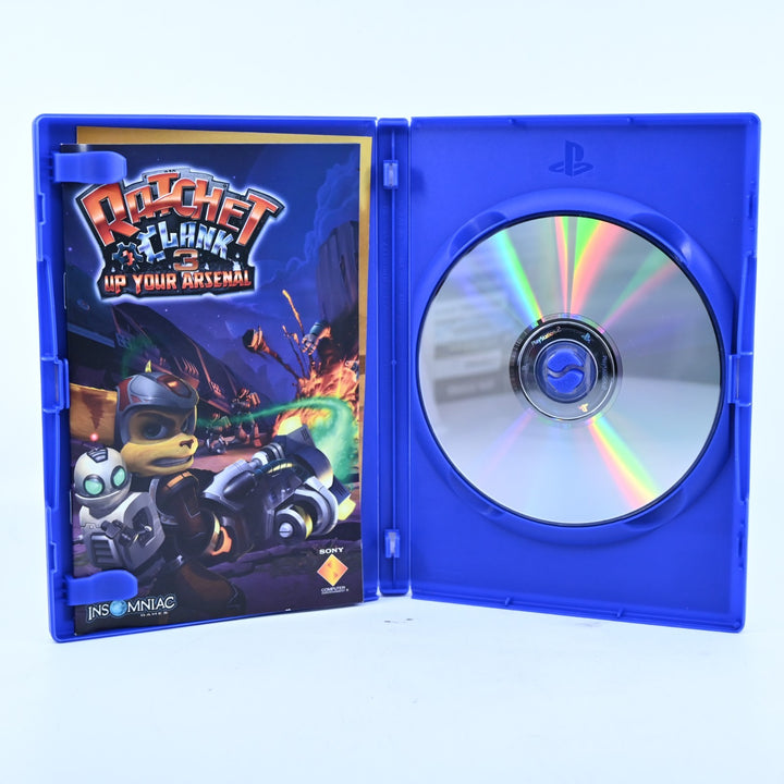 Ratchet &amp; Clank 3: Up Your Arsenal - Sony Playstation 2 / PS2 Game + Manual