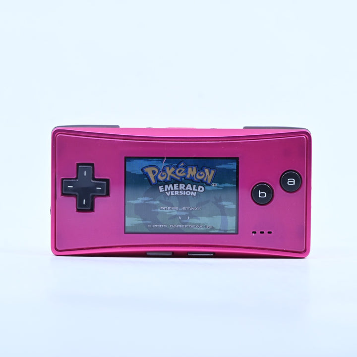 Pink OXY-001 Nintendo Gameboy Micro Console GBA Console AUS PAL READ DESCRIPTION