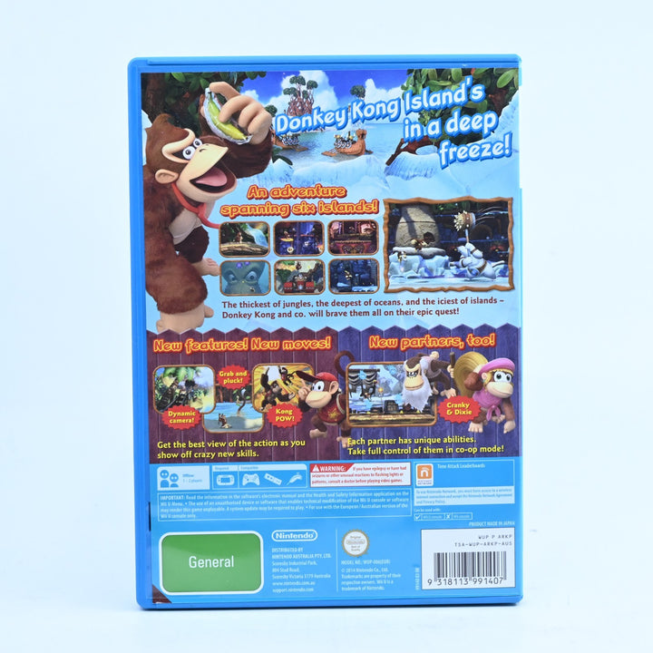 Donkey Kong Country Tropical Freeze - Nintendo Wii U Game - PAL - FREE POST!
