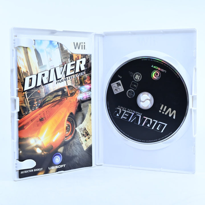 Driver Parallel Lines - Nintendo Wii Game + Manual - PAL - MINT DISC!
