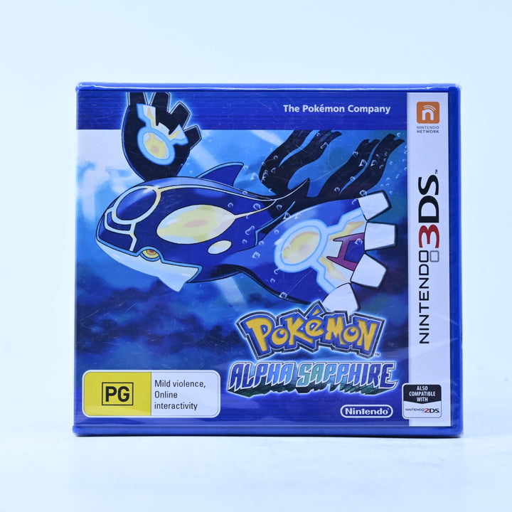 Pokemon Alpha Sapphire - Nintendo 3DS Game - PAL + Manual - SEALED!