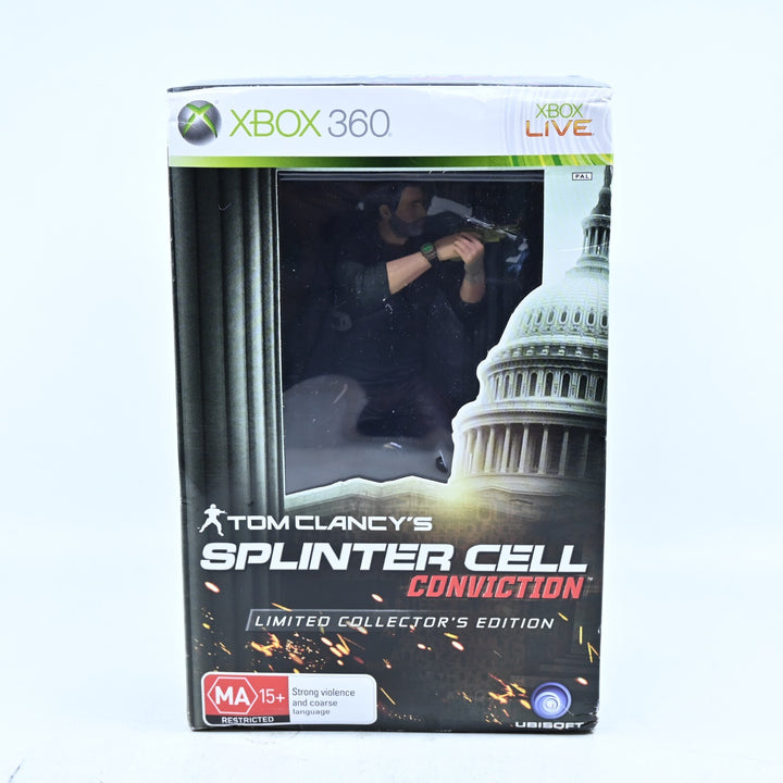 SEALED INSIDE Splinter Cell Conviction: Limited Collectors Edition Xbox 360 Game
