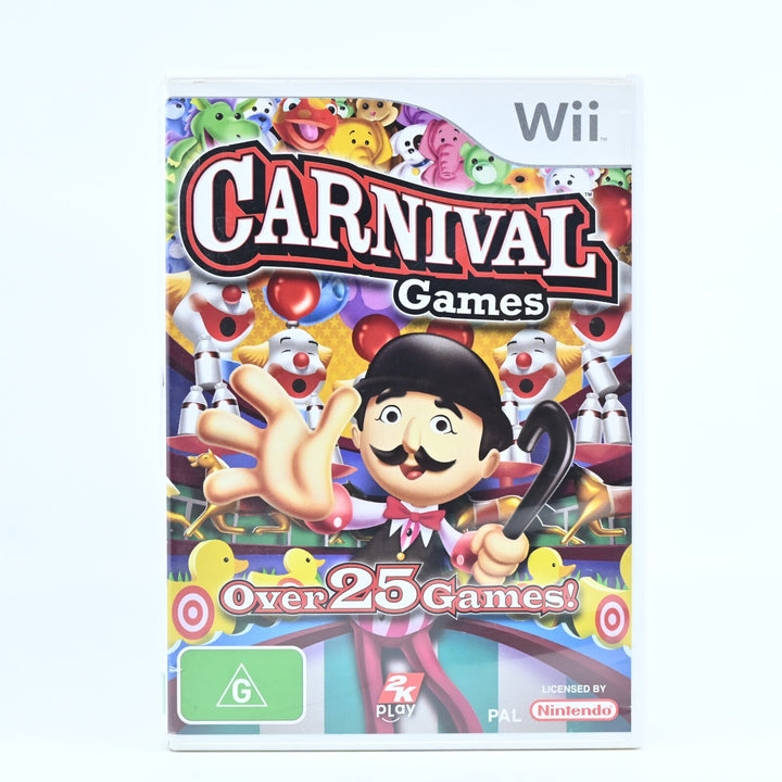 Carnival Games - Nintendo Wii Game + Manual - PAL