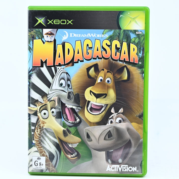 Madagascar - Original Xbox Game + Manual - PAL - MINT DISC!