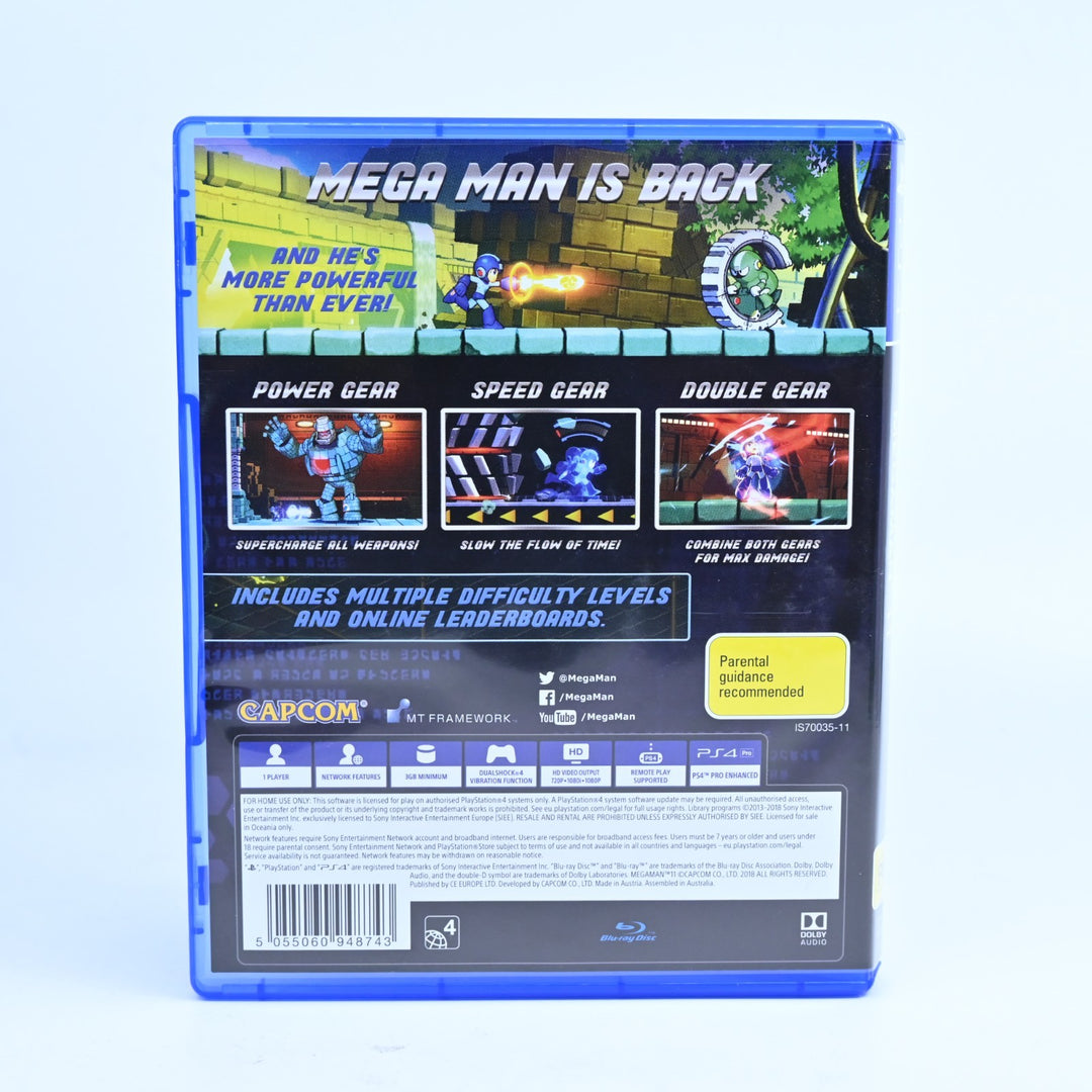 Mega Man 11 - Sony Playstation 4 / PS4 Game - FREE POST!