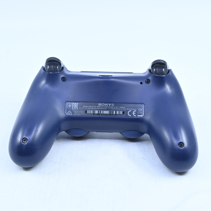 Midnight Blue DualShock Controller - Sony Playstation 4 / PS4 Accessory