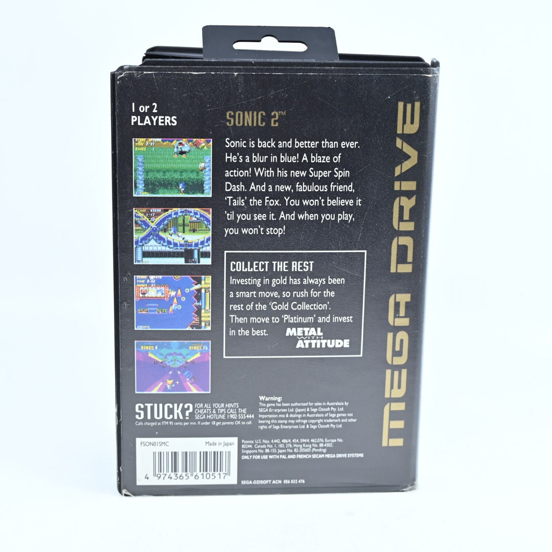 Sonic the Hedgehog 2 - No Manual - Sega Mega Drive Game - PAL - FREE POST!