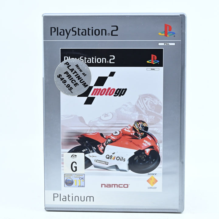 MotoGP - Sony Playstation 2 / PS2 Game + Manual - PAL - MINT DISC!