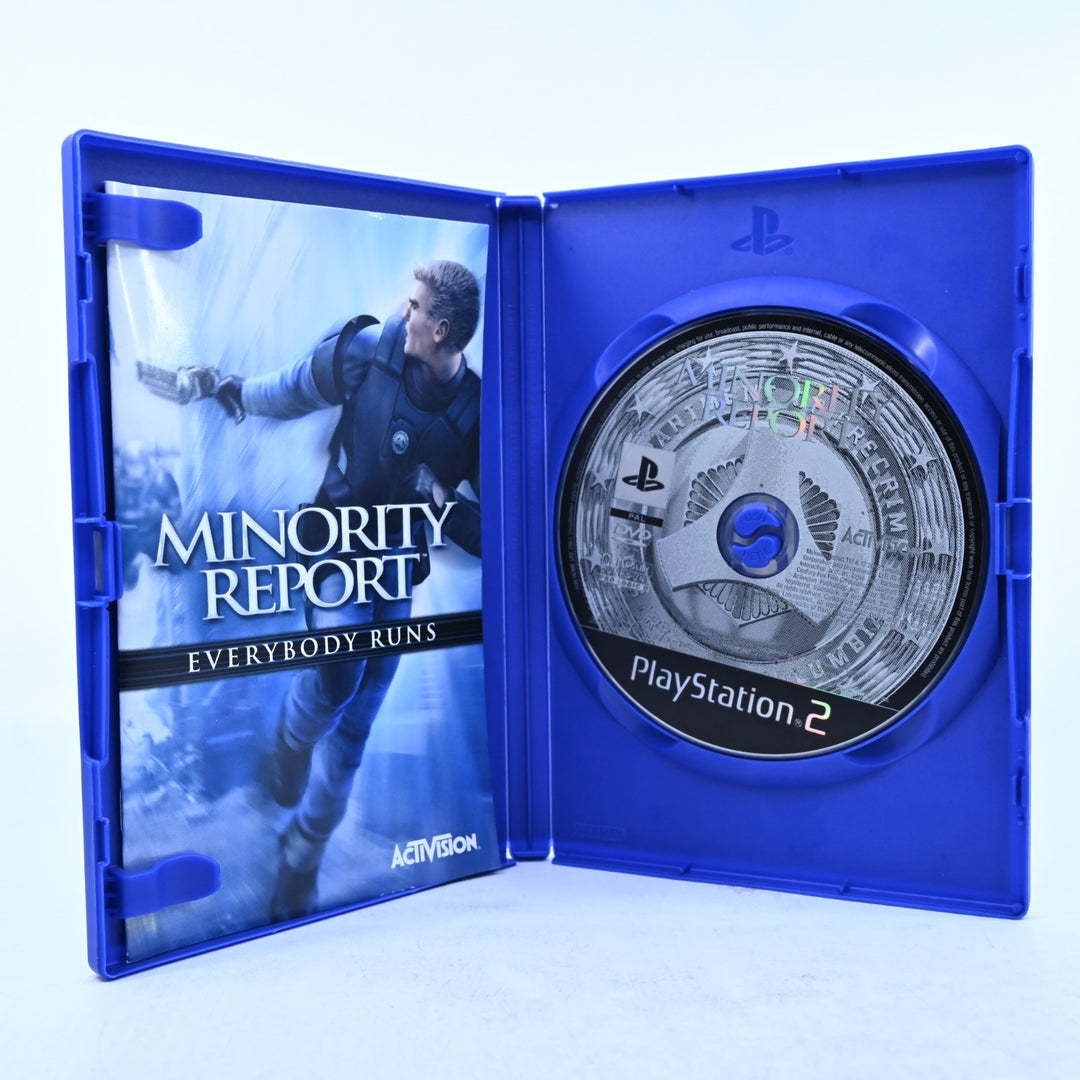 Minority Report - Sony Playstation 2 / PS2 Game + Manual - PAL - MINT DISC!