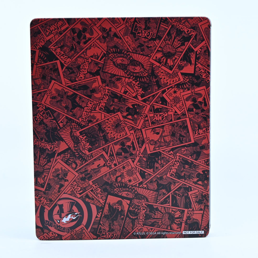 Persona 5: The Royal Steelbook - Japanese Spine - PS5 Accessory - No Game