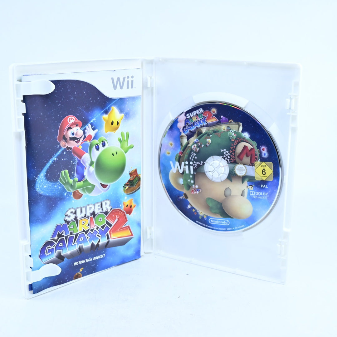 Super Mario Galaxy 2 - Nintendo Wii Game + Manual - PAL - MINT DISC!