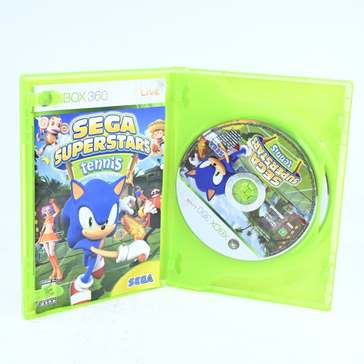 Sega Superstars Tennis Sonic & Live Arcade - Xbox 360 Game + Manual - PAL