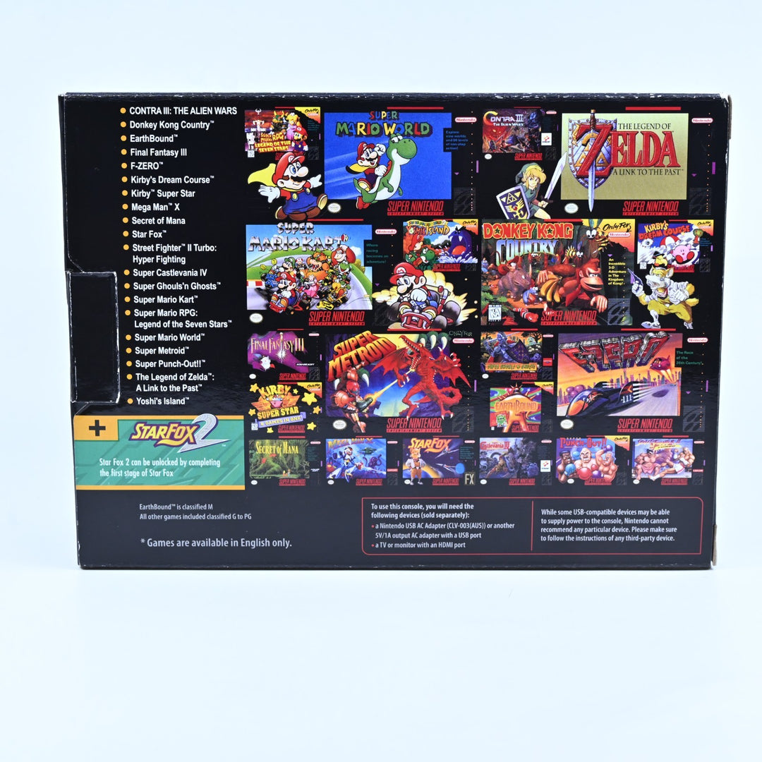 LIKE NEW! SNES Classic Mini - Super Nintendo / SNES Boxed Console - FREE POST!