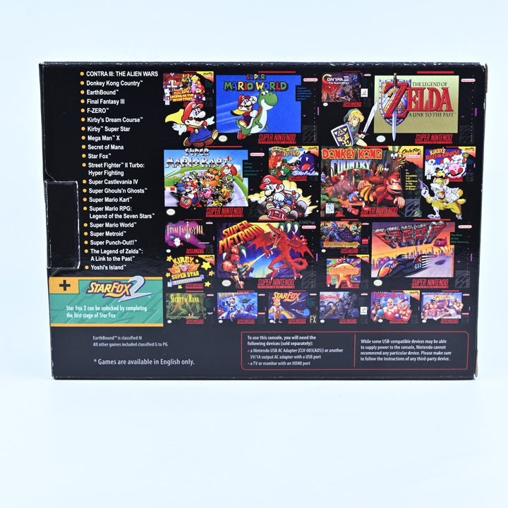 LIKE NEW! SNES Classic Mini - Super Nintendo / SNES Boxed Console - FREE POST!