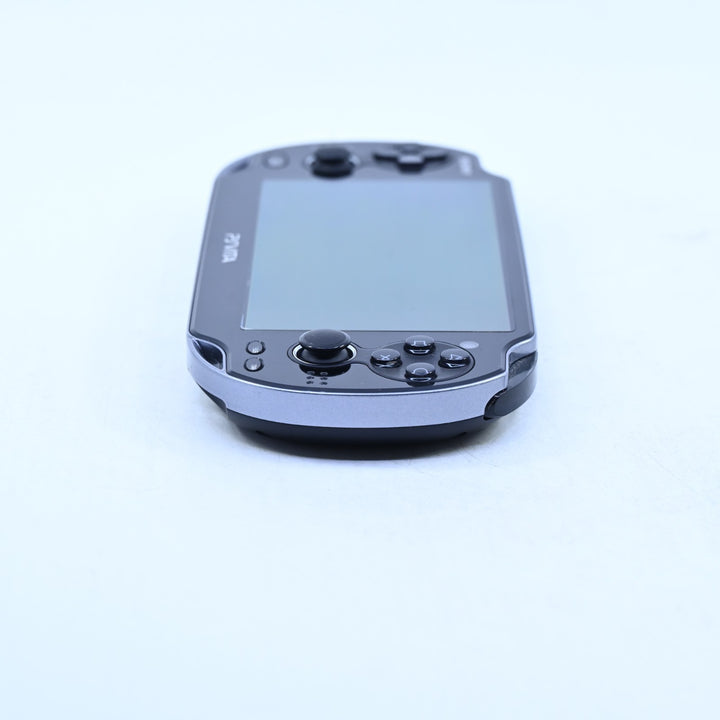 Crystal Black Sony PS Vita Boxed Console - PCH-1102 - PCH-1100 - FREE POST!