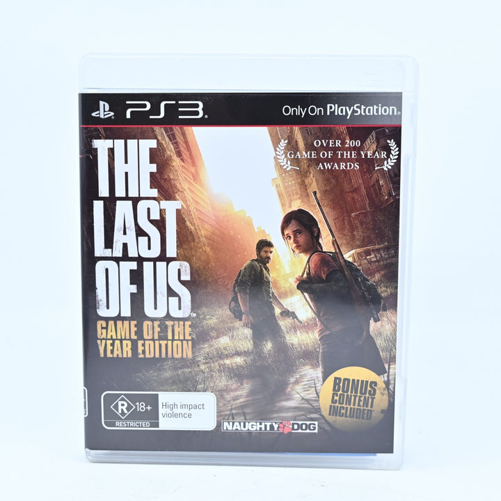 The Last of Us: Game of the Year Edition GotY - PS3 Game + Manual
