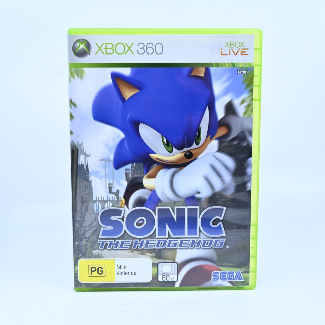 Sonic the Hedgehog - Xbox 360 Game + Manual - PAL - MINT DISC!