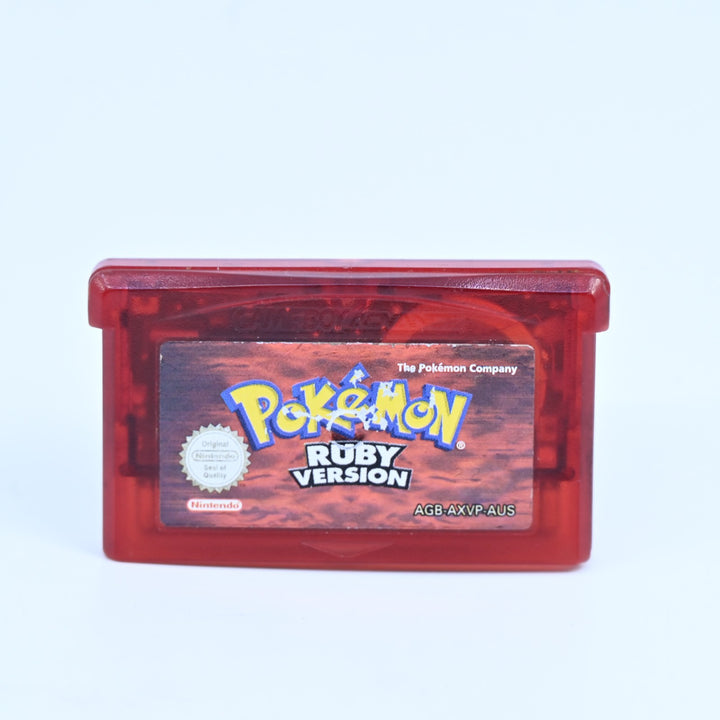 Pokemon Ruby Version - Nintendo Gameboy Advance Game - AUS PAL NEW SAVE BATTERY!