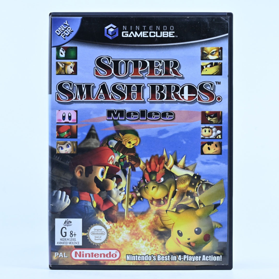 Super Smash Bros. Melee - Nintendo Gamecube Game - No Manual - PAL