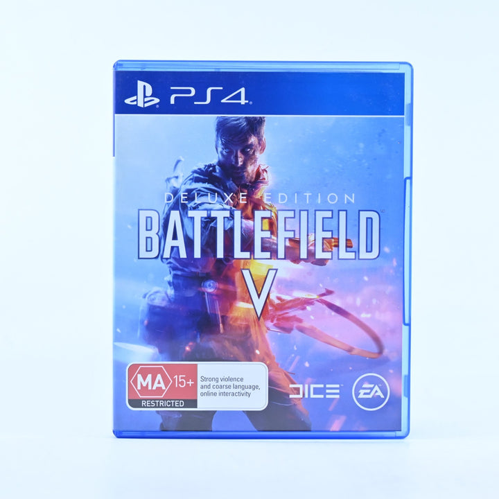 Battlefield V - Deluxe Edition - Sony Playstation 4 / PS4 Game - MINT DISC!