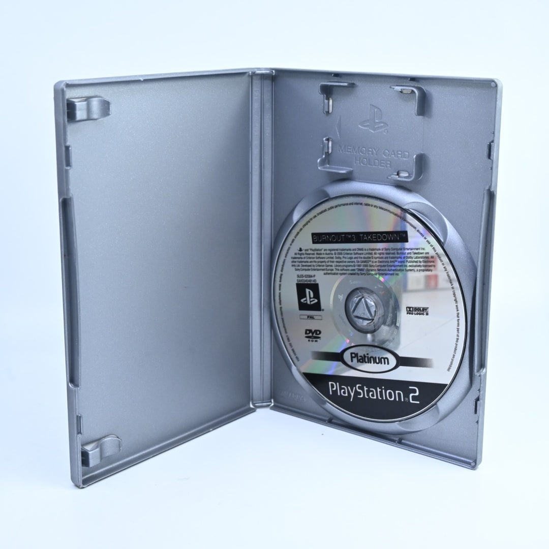Burnout 3: Takedown - Sony Playstation 2 / PS2 Game + No Manual - PAL