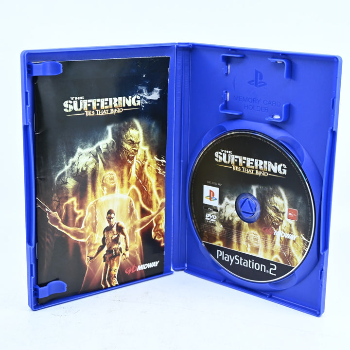 The Suffering: Ties that Bind - Sony Playstation 2 PS2 Game + Manual - MINT DISC