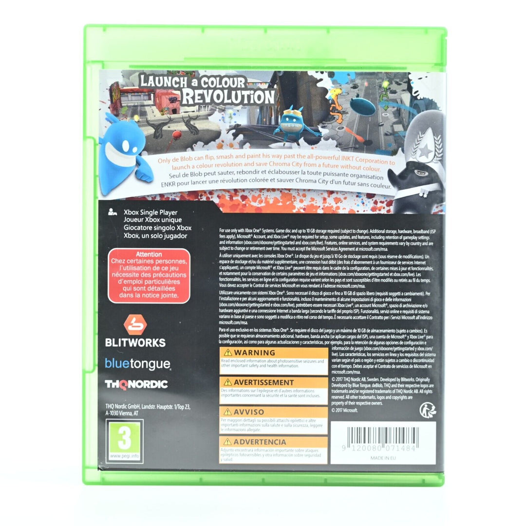 deBlob - Original Xbox Game - PAL - FREE POST!