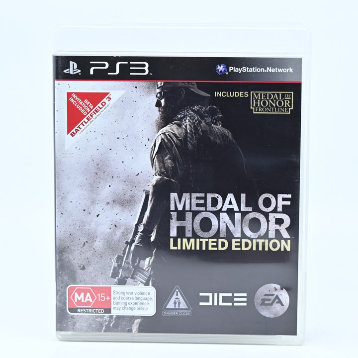 Medal of Honor Limited Edition - Sony Playstation 3 / PS3 Game + Manual