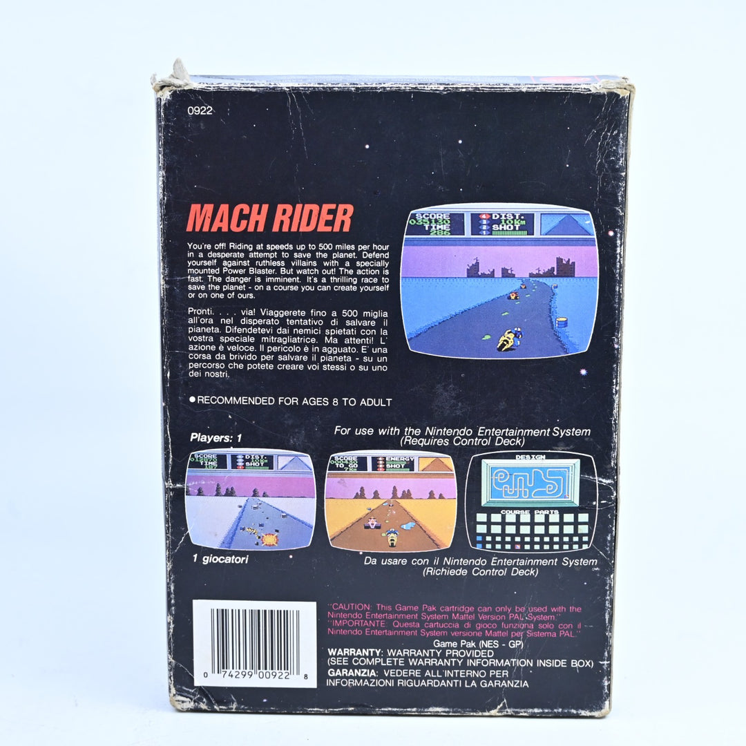 Mach Rider - Nintendo Entertainment System / NES Boxed Game - PAL