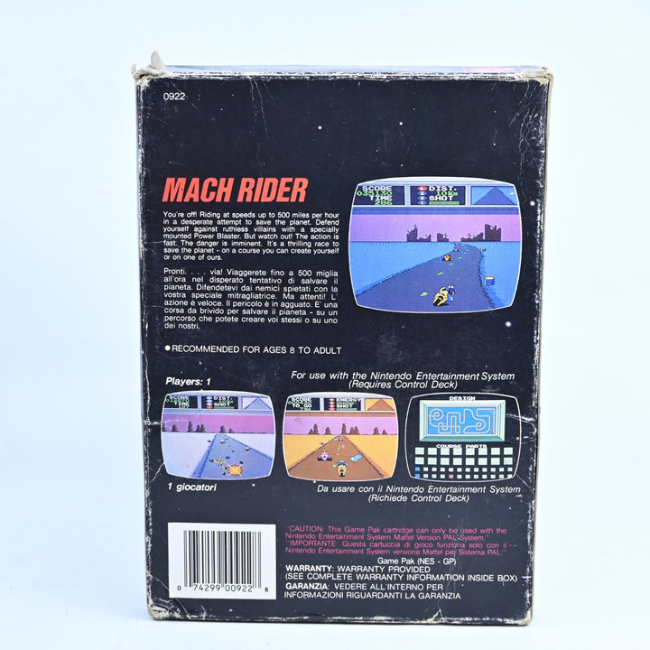 Mach Rider - Nintendo Entertainment System / NES Boxed Game - PAL