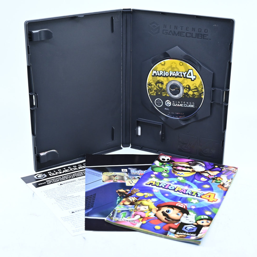 Mario Party 4 - Nintendo Gamecube Game + Manual - PAL - FREE POST!