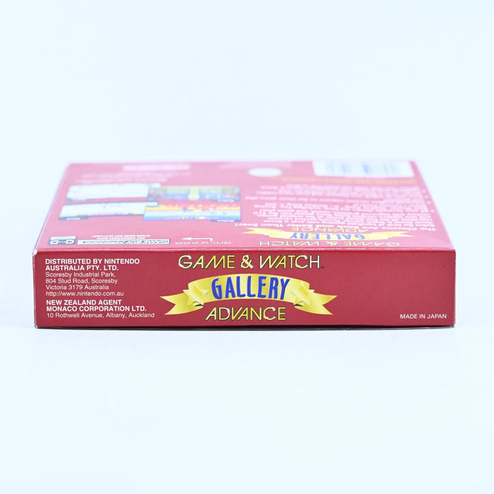 Game & Watch Gallery Advance - Nintendo Gameboy Advance / GBA Boxed Game